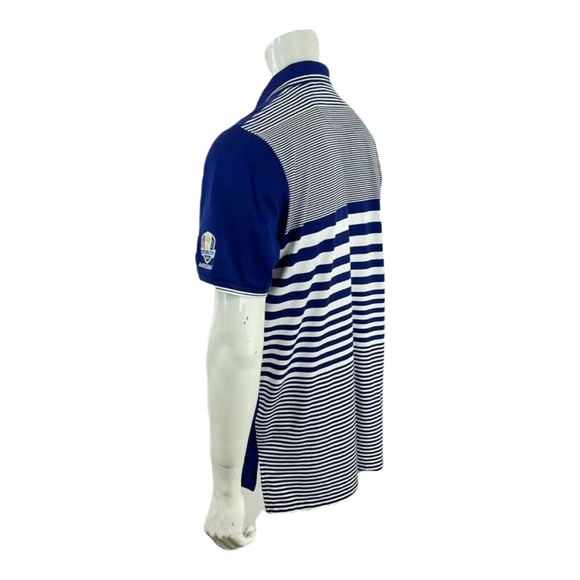 Polo Ralph Lauren RLX Blue Vintage Ryder Cup 2002 Medinah Mens Large - Picture 7 of 9